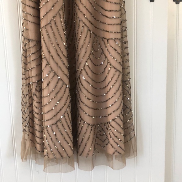 Adrianna Papell - Embellished Blouson Gown - Picture 4 of 12